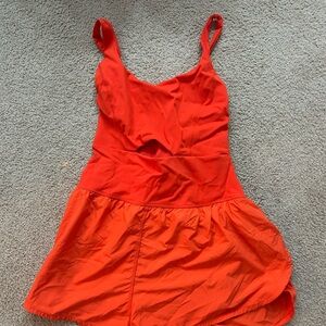 FP Movement by Free People Red Bodysuit